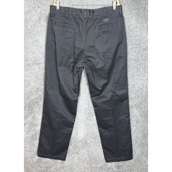 Gap Khakis‎ Classic Fit Chino Pants Mens Size 36x34 Gray Cotton Pockets Straight - Picture 2 of 9